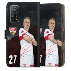 Sideflip mit langer Lasche schwarz