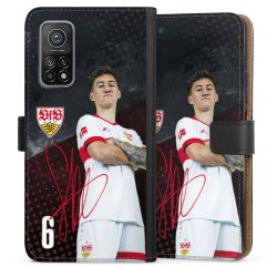 Sideflip mit langer Lasche schwarz