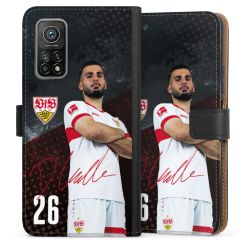 Sideflip mit langer Lasche schwarz