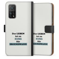 Sideflip mit langer Lasche schwarz