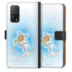 Sideflip mit langer Lasche schwarz