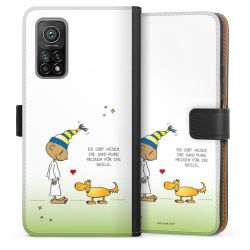 Sideflip mit langer Lasche schwarz