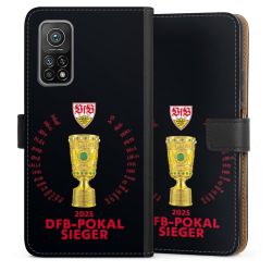 Sideflip mit langer Lasche schwarz