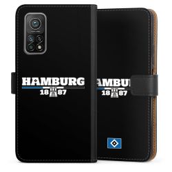 Sideflip mit langer Lasche schwarz