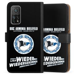 Sideflip mit langer Lasche schwarz