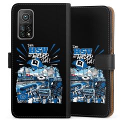 Sideflip mit langer Lasche schwarz