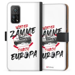 Sideflip mit langer Lasche schwarz