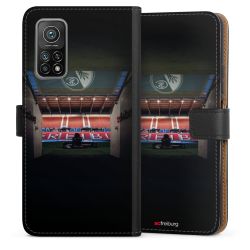 Sideflip mit langer Lasche schwarz