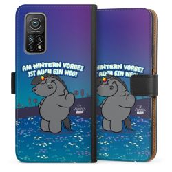 Sideflip mit langer Lasche schwarz