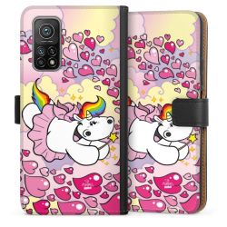 Sideflip mit langer Lasche schwarz