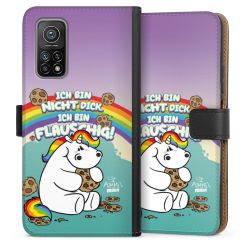 Sideflip mit langer Lasche schwarz