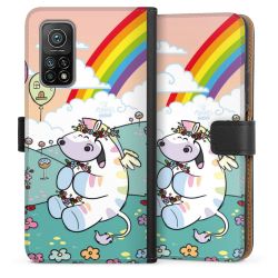 Sideflip mit langer Lasche schwarz