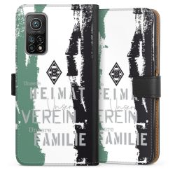 Sideflip mit langer Lasche schwarz