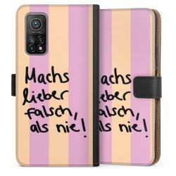 Sideflip mit langer Lasche schwarz