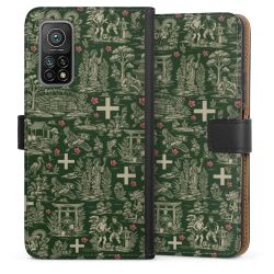 Sideflip mit langer Lasche schwarz