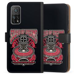 Sideflip mit langer Lasche schwarz