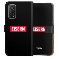 Sideflip mit langer Lasche schwarz