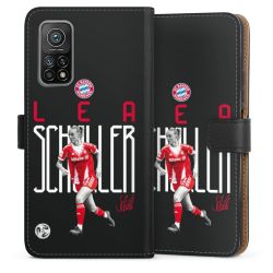 Sideflip mit langer Lasche schwarz