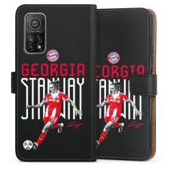 Sideflip mit langer Lasche schwarz