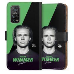 Sideflip mit langer Lasche schwarz