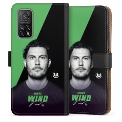 Sideflip mit langer Lasche schwarz