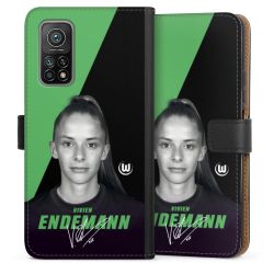 Sideflip mit langer Lasche schwarz