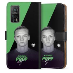 Sideflip mit langer Lasche schwarz