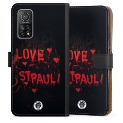 Sideflip mit langer Lasche schwarz