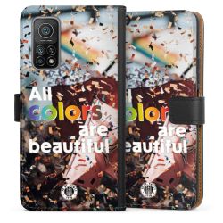 Sideflip mit langer Lasche schwarz