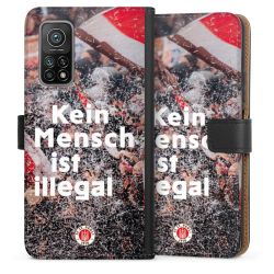 Sideflip mit langer Lasche schwarz