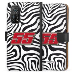 Sideflip mit langer Lasche schwarz