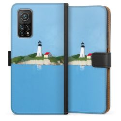 Sideflip mit langer Lasche schwarz