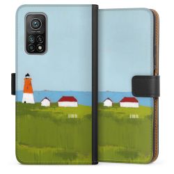 Sideflip mit langer Lasche schwarz