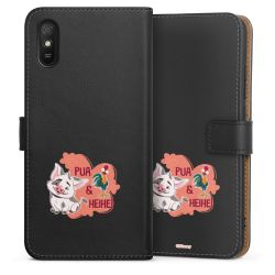 Sideflip Fodral med flap svart