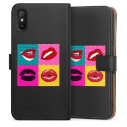 Sideflip Fodral med flap svart