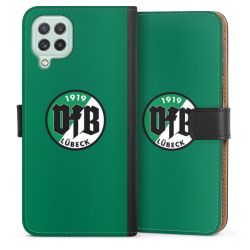 Sideflip mit langer Lasche schwarz