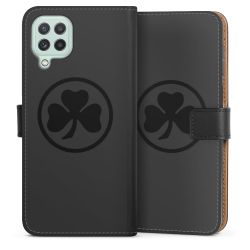 Sideflip mit langer Lasche schwarz