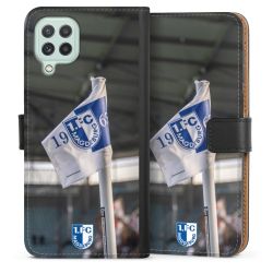 Sideflip mit langer Lasche schwarz