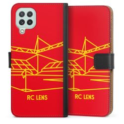 Sideflip mit langer Lasche schwarz