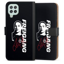 Sideflip mit langer Lasche schwarz