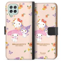 Sideflip mit langer Lasche schwarz