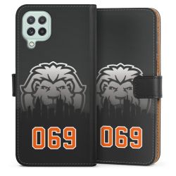 Sideflip mit langer Lasche schwarz