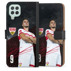 Sideflip mit langer Lasche schwarz