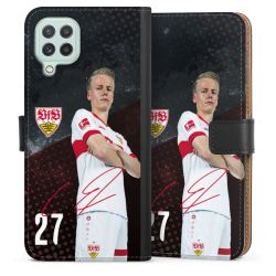 Sideflip mit langer Lasche schwarz