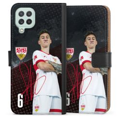 Sideflip mit langer Lasche schwarz