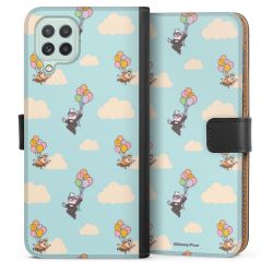 Sideflip mit langer Lasche schwarz