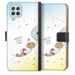 Sideflip mit langer Lasche schwarz