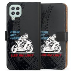 Sideflip mit langer Lasche schwarz