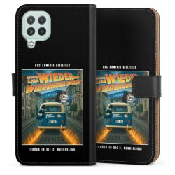 Sideflip mit langer Lasche schwarz