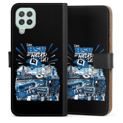 Sideflip mit langer Lasche schwarz